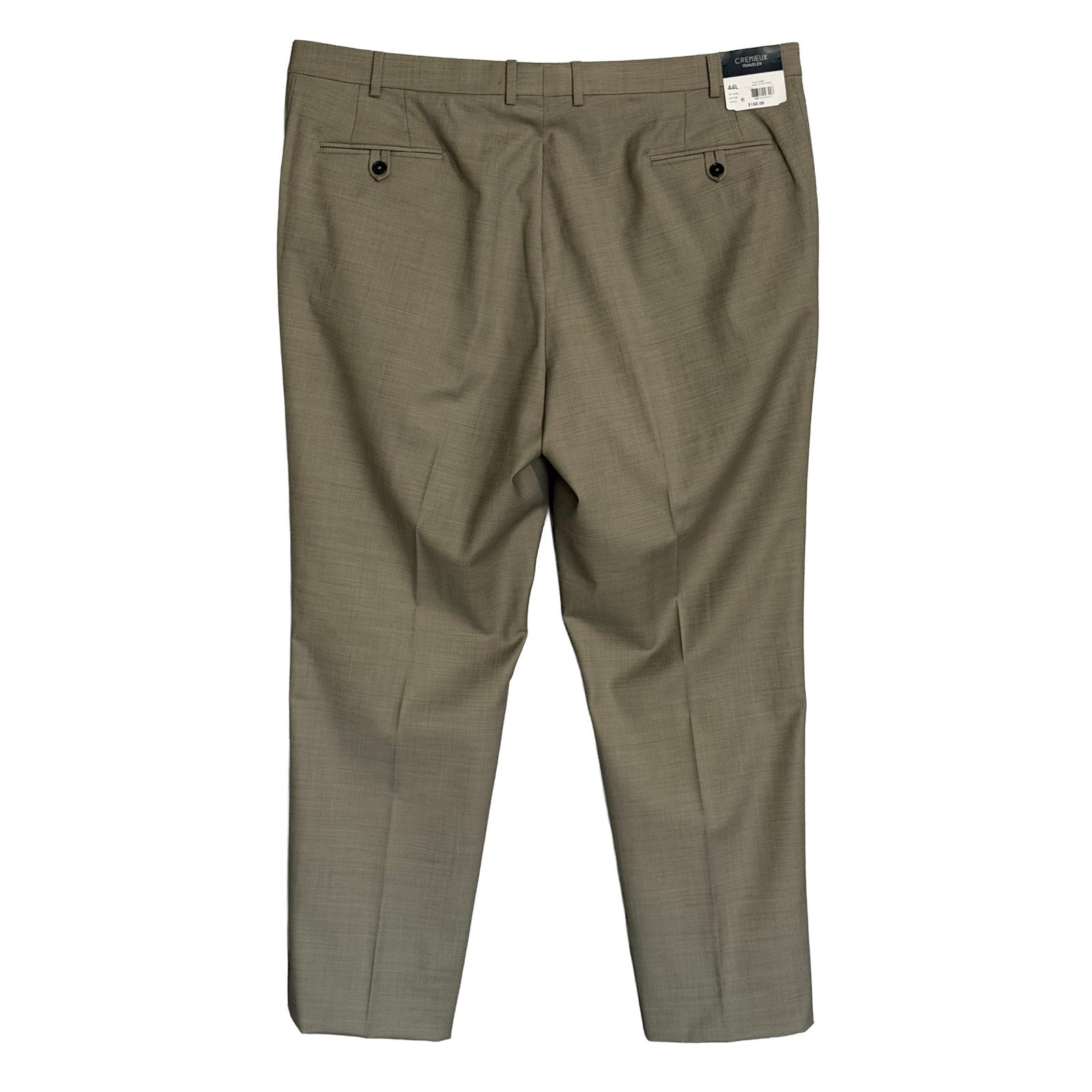 Daniel Cremieux Dress Pant Men's 42"x30" Traveler Comfort Waist Sand