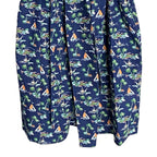 Polo Ralph Lauren Sleepwear Men's Cotton Robe Small/Medium Blue Tropical