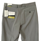 Perry Ellis Portfolio Pant Men's 34"x32" Modern Fit Dress Pant Chiseled Stone