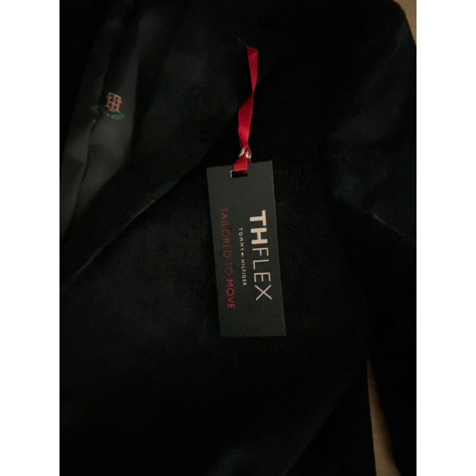 Tommy Hilfiger Sport Coat Men's 38 Short Conrad Navy Blue Corduroy