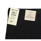 Kenneth Cole Reaction Men's 38"x30" Pants Slim Fit Stretch Corduroy Black