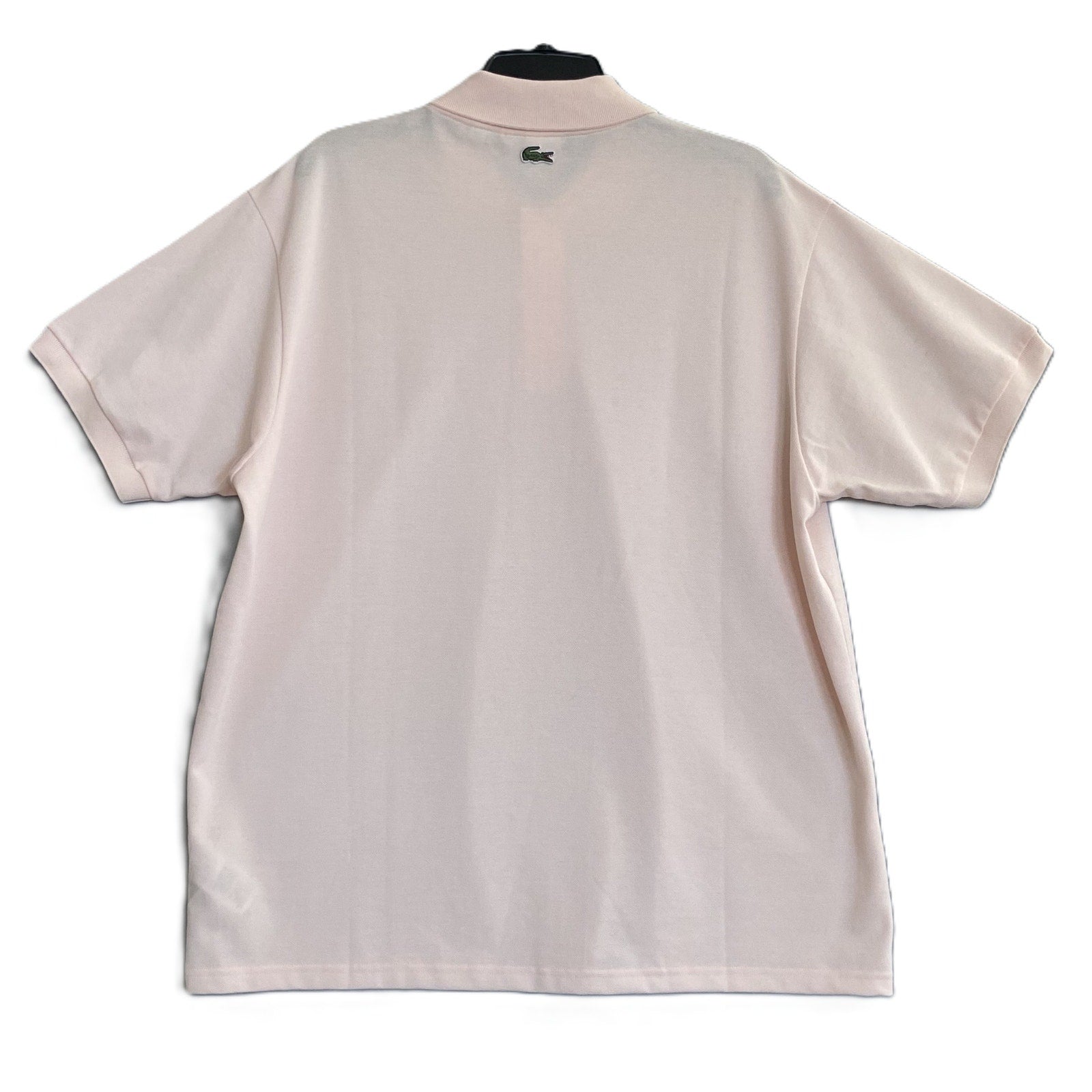 Lacoste Polo Shirt Men's XXL Classic Fit Short Sleeve Cotton Pink