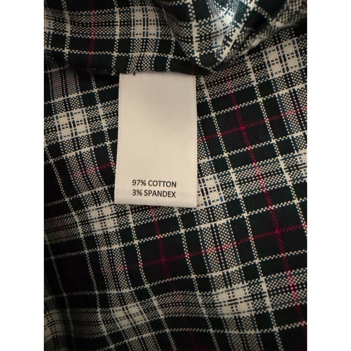 Daniel Cremieux Dress Shirt Men's 4XT Big & Tall Button-Down Stretch Plaid