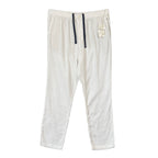 Tommy Bahama Beach Coast Stretch-Linen E-Waist Pants Men's XXL White