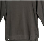 BFD Malibu Hoodie Men's Small Waffle Thermal Long Sleeve Hoodie Carbon