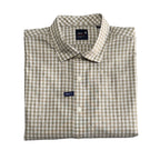 Johnnie-O Westwood Performance Shirt Men's XXL Button-Down Hazlenut Check