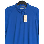 Tommy Bahama Polo Shirt Men's 2XLT Short Sleeve Palm Desert Tides Blue NEW
