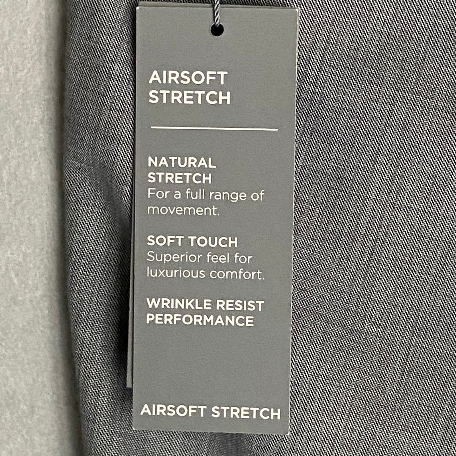 Michael Kors Suit Pant Men's 30"x30" Modern Fit Stretch Fabric Light Grey NEW