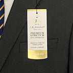 Haggar Suit Jacxket Men's 42S Classic Fit Premium Stretch Charcoal