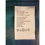 Tommy Bahama Shirt Men's Small Canyon Beach Flannel Fireside Check Seaway