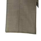 Hickey Freeman Suit Pant Men's 36W Suit Pant Flat Front Stretch Wool Tan