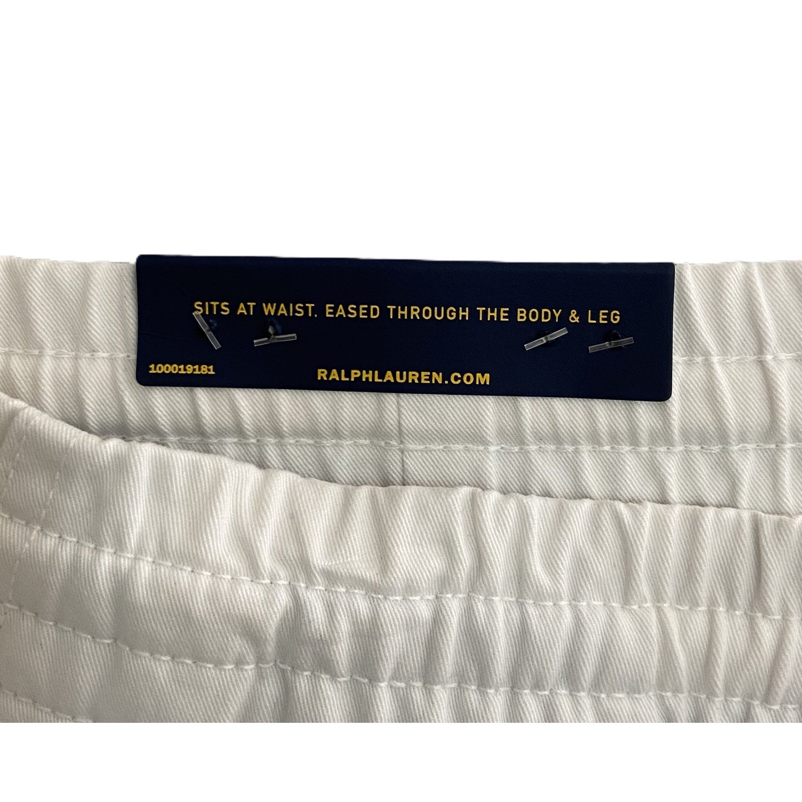 Polo Ralph Lauren Shorts Men's XL Stretch Classic Fit Drawstring Waist White