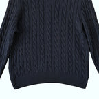 Polo Ralph Lauren Cable-Knit Sweater Men's 2XB Big & Tall Cotton Dark Blue