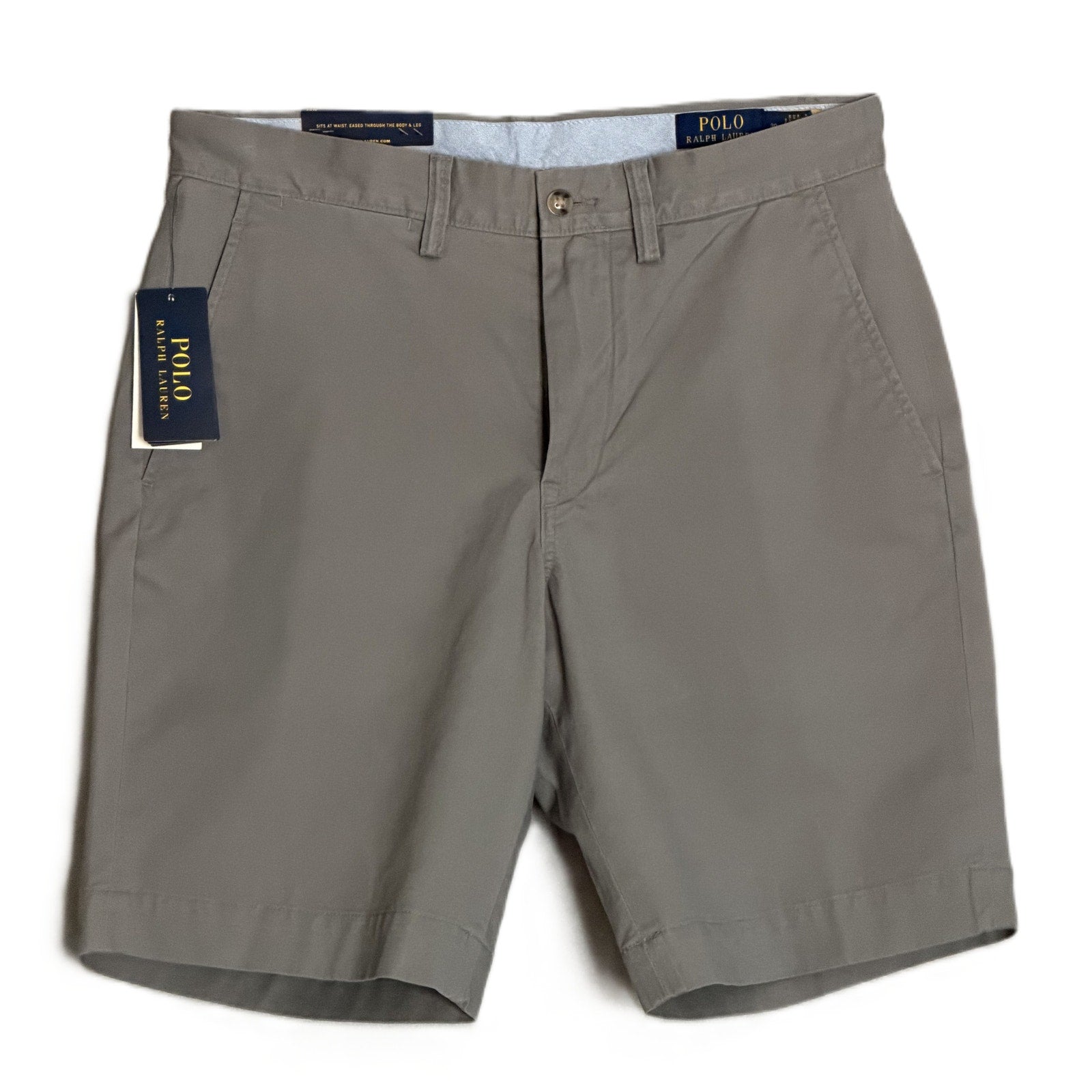 Polo Ralph Lauren Shorts Men's 30W Chino Stretch Cotton Twill Grey