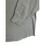 Daniel Cremieux Oxford Shirt Men's 4XB Big & Tall Button-Down Stretch Stone Blue Gingham