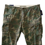 Polo Ralph Lauren Men's 48Bx30 Big & Tall Classic Fit Camo Canvas Cargo Pant