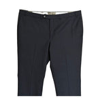 Daniel Cremieux Dress Pant Men's 44R Traveler Raw Hem Comfort Waist Navy