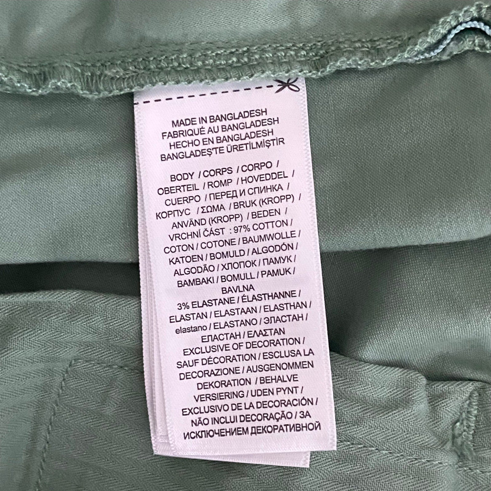 Polo Ralph Lauren Pants Men's 33x32 Varick Slim Straight Stretch Faded Mint