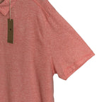 Tommy Bahama Shirt Men's XXL "Laurito Beach Polo" Dubarry Coral Heather