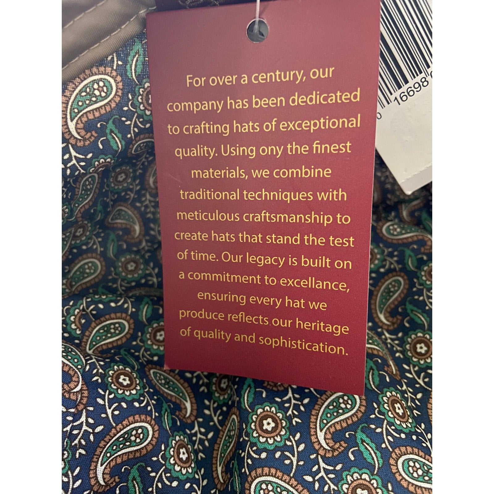 Biltmore Driver Newsboy Hat Tan Grid Large