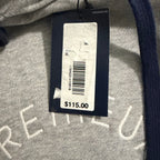 Daniel Cremieux Logo Hoodie Men's XL Drawstring Hood Grey Heather