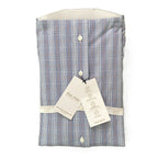 Roundtree & Yorke Shirt Big & Tall Men's 20 36/37 Dress Shirt Blue Plaid
