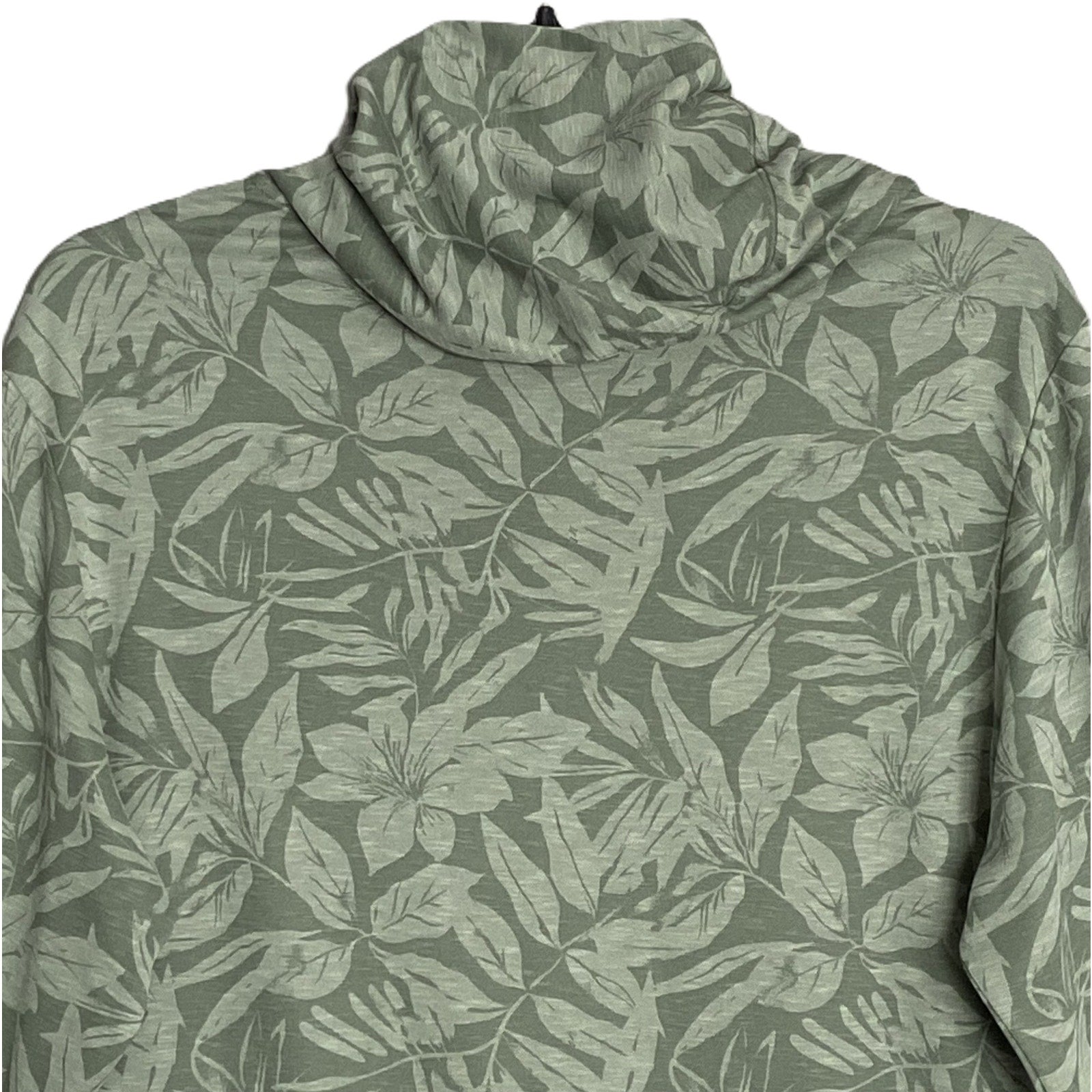 Daniel Cremieux Pullover Hoodie Men's Large CapeTown Collection Green Floral