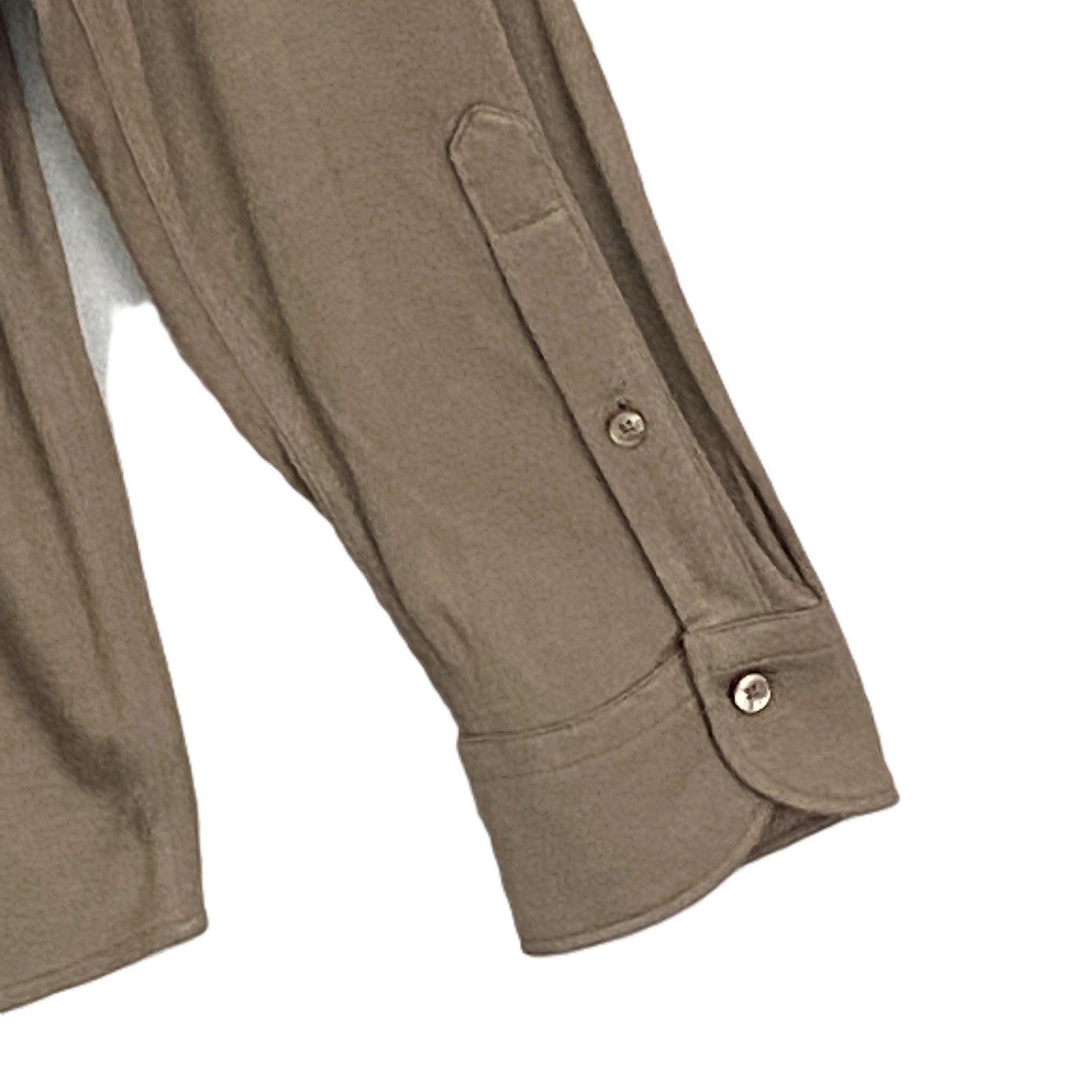 Daniel Cremieux Signature Collection Men's XXL Long Sleeve Polo Shirt Brown