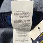 Polo Ralph Lauren Cap Men's One Size Flat Cap Driver's Cap Navy Blue Plaid