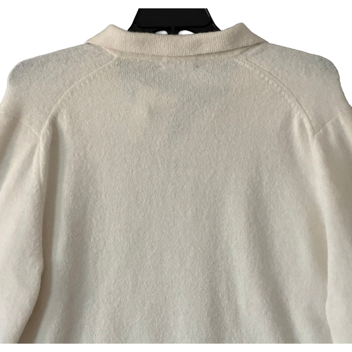 Murano Sweater Men's XL In the Ferns Collection Fuzzy Johnny Sweater Ecru