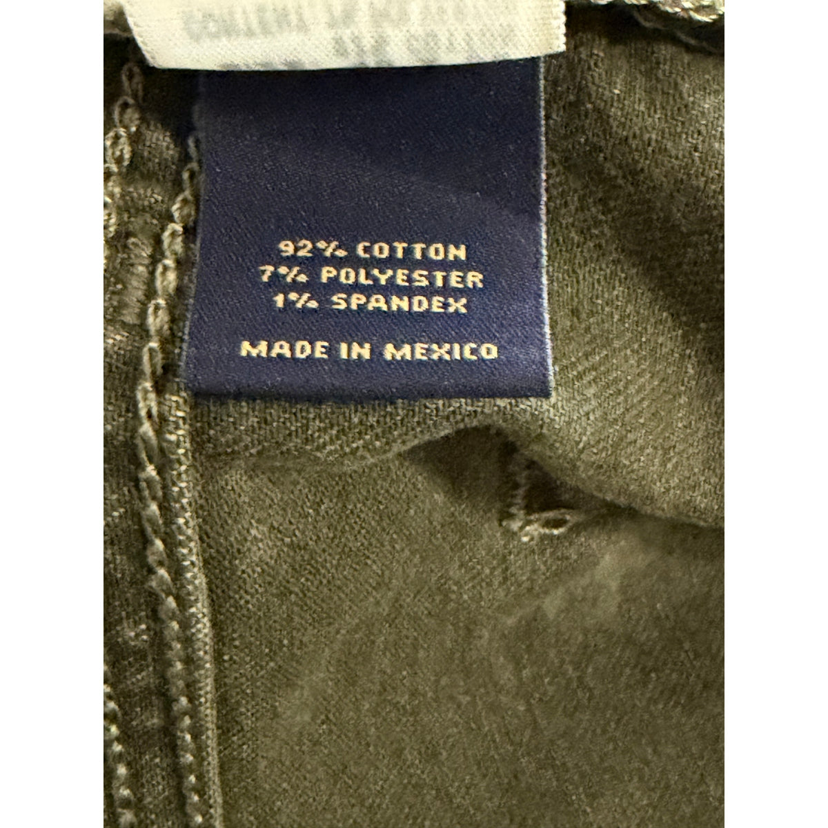 Daniel Cremieux Premium Denim Pants Men's 40"x30" Straight Fit Olive Green
