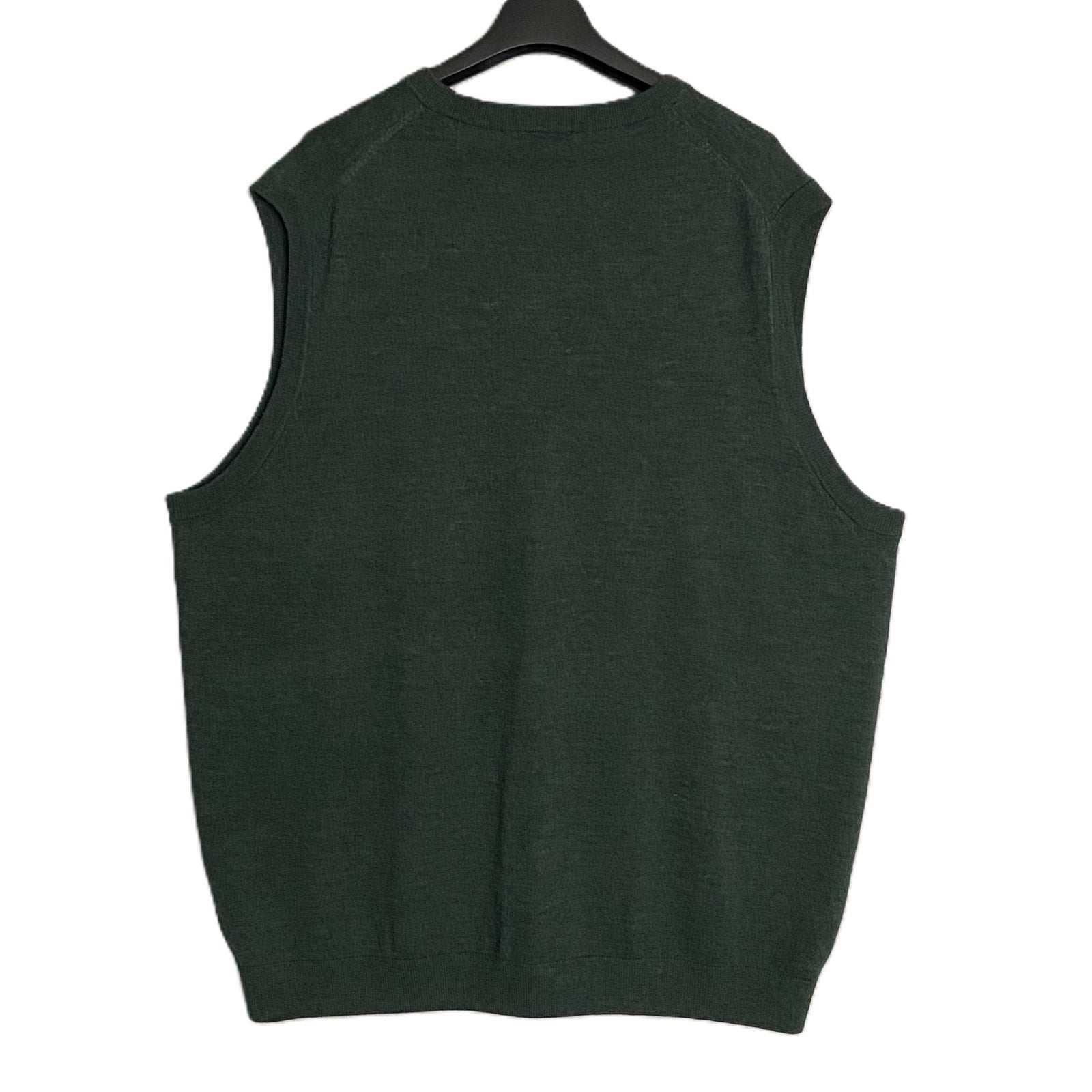 Hart Schaffner Marx Merino Wool Vest Men's 3XT Big & Tall Dk Spruce Heather