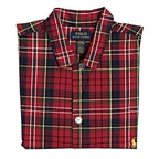 Polo Ralph Lauren Sleepwear Men's Small Shirt Long Sleeve Pocket Cotton