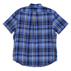 Polo Ralph Lauren Shirt Men's Medium Classic Fit Button-Down Blue Plaid