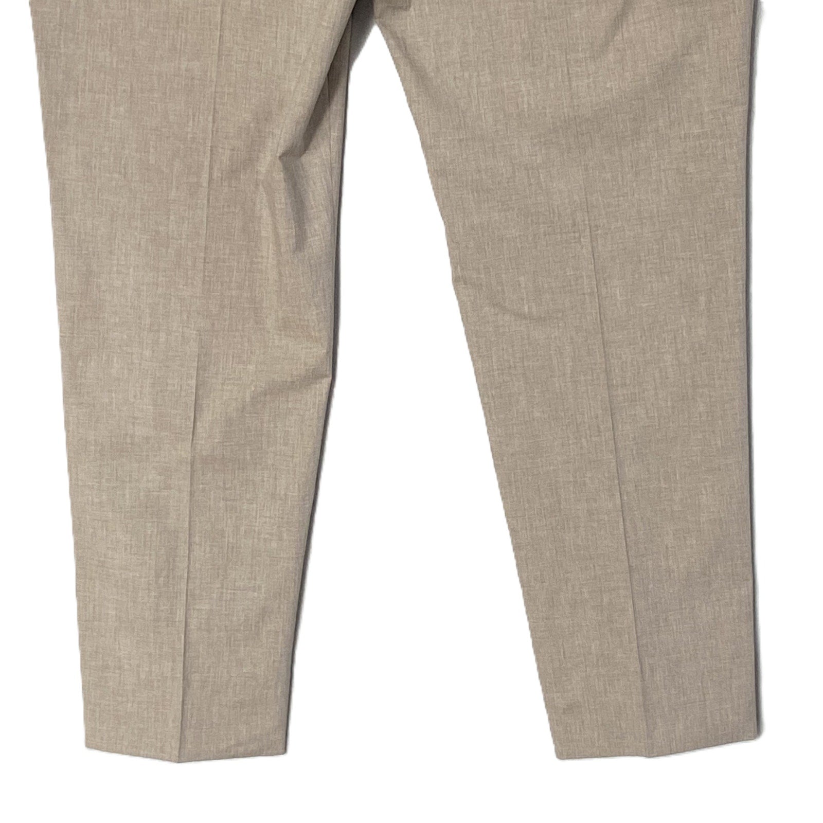 Hart Schaffner Marx Pant Men's 40x30 Dress Pant Platinum New York Fit Beige