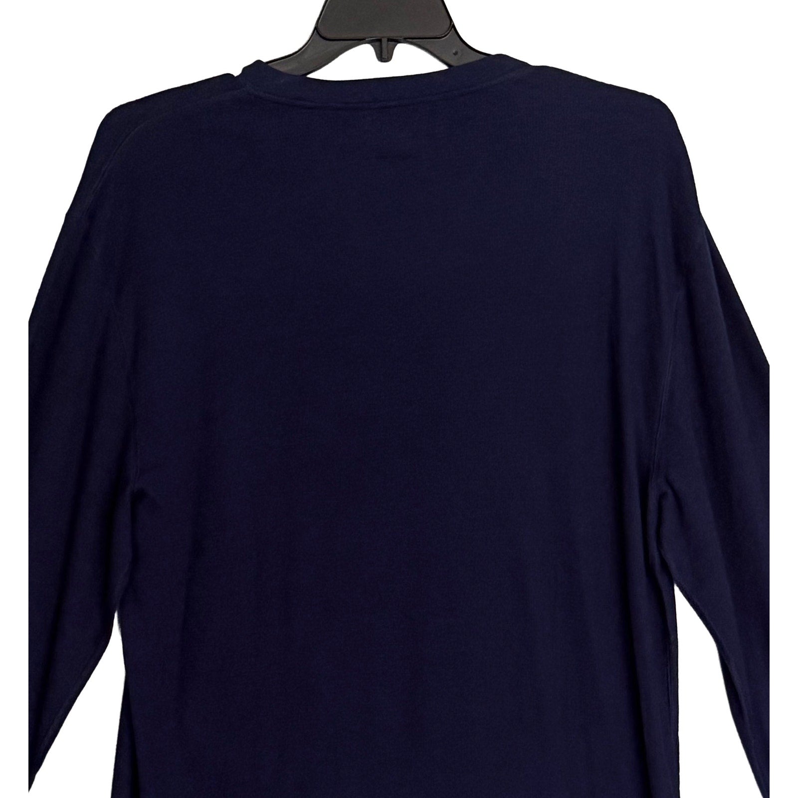 Polo Ralph Lauren Sleepwear Men's 1XT Crew Neck Long Sleeve Knit Shirt Blue