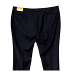 Hickey Freeman Suit Pant Men's 50W Classic Fit Stretch Wool Blend Navy