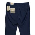 Perry Ellis Portfolio Pants Men's 34"x30" Dress Pants Modern Fit Navy