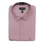 Alfani Dress Shirt Men's XL 17-17.5 34/35 Slim Fit Rose & White Geo Print