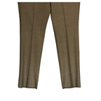 Daniel Cremieux Dress Pant Men's 46R Traveler Raw Hem Comfort Waist Tan