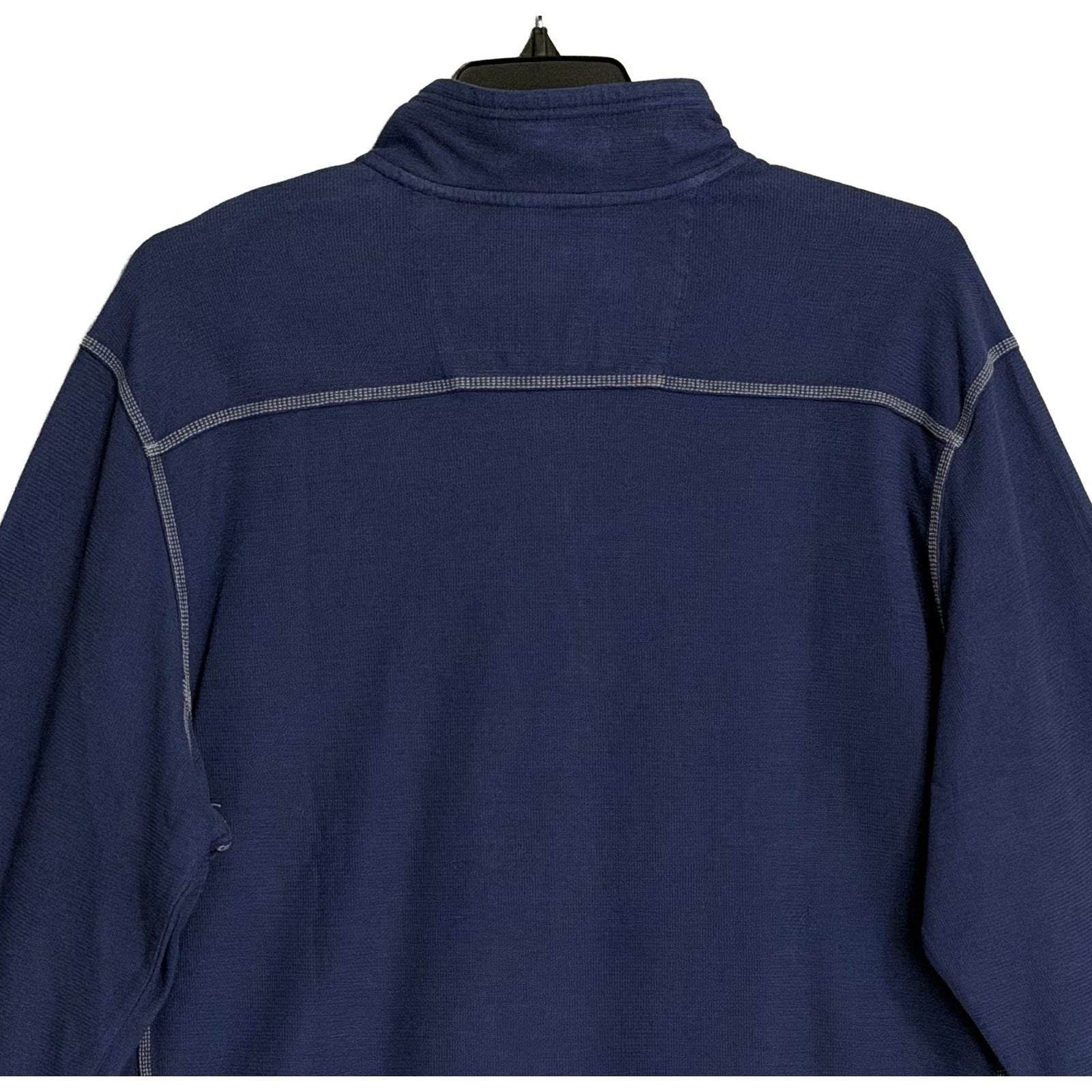 Tommy Bahama Half-Zip Men's 2XLT Big & Tall Montego Bay Sweatshirt Navy