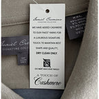 Daniel Cremieux Polo Shirt Signature Collection Men's XXL Long Sleeve Beige