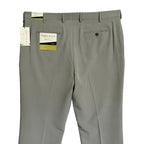 Perry Ellis Portfolio Pants Men's 40x30 Modern Fit Dress Pant Chiseled Stone
