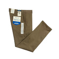 Haggar Premium Soft Chino Men's 32"x34" Twill Pant Straight Fit Medium Khaki