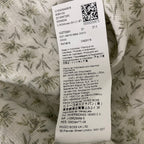 Boss Shirt Men's 4XL Big & Tall Short Slv Stretch Linen Shirt Green Floral