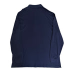 Polo Ralph Lauren Shirt Men's 4XB Long Sleeve Cotton Polo Navy Blue