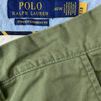 Polo Ralph Lauren Pants Men's 30x30 Stretch Cotton Twill Chino Olive