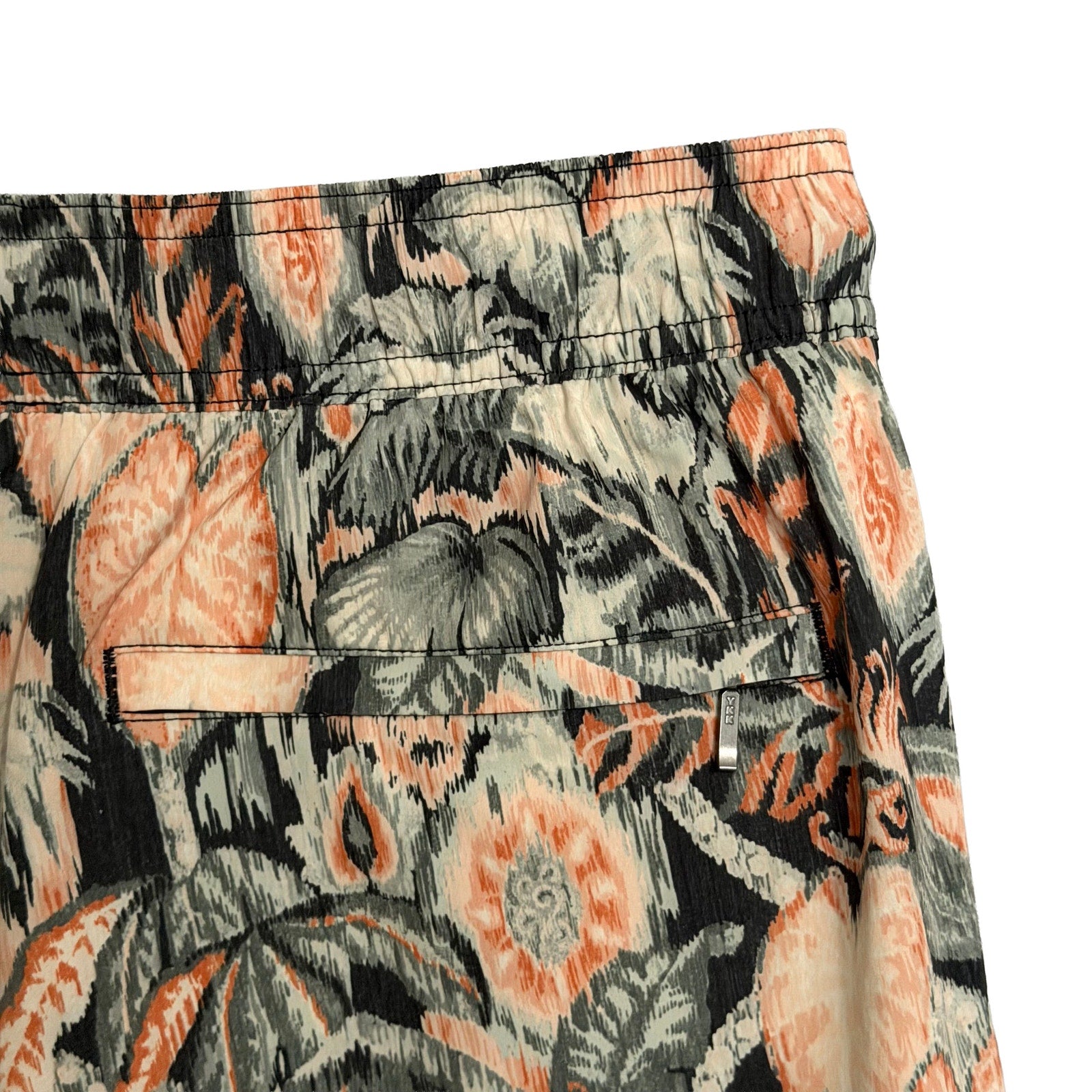 ROWM Swim Trunks Men's Medium Elastic Drawstring Waist Pockets Lined