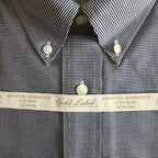 Roundtree & Yorke Shirt Big & Tall Men's 20 34/35 Dress Shirt Navy Blue
