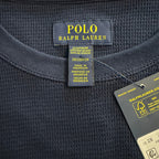 Polo Ralph Lauren Sleepwear Men's 2X Crew Neck Long Sleeve Knit Shirt Blue